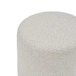 Avis Atmosphera Pouf rond design - Blanc