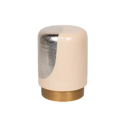 Alexandra House Living Tabouret/table d'appoint en métal rose 30 x 30 x 40 cm