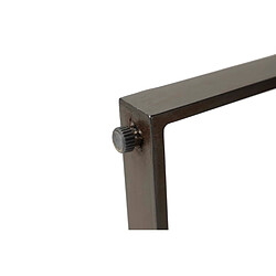 Alexandra House Living Table d'appoint en bois et métal marron 58 x 58 x 61 cm