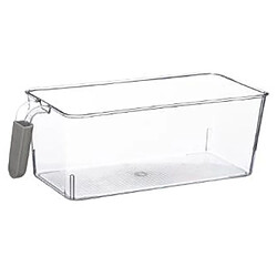 Five Simply Smart Bac de Rangement Frigo Poignée 12cm Transparent