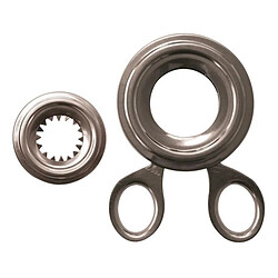 Paris Prix Coupe-Oeuf Inox Coque 10cm Argent