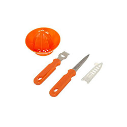 Five Simply Smart Set 3 Ustensiles de Découpe Agrume 22cm Orange