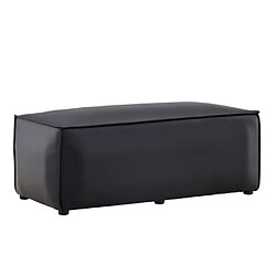 Paris prix Banc pouf design Palermo - Noir