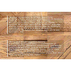 Alexandra House Living Table basse en bois Bacolod 135 x 70 x 43 cm