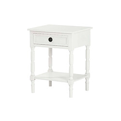 Alexandra House Living Table basse en pin blanc et MDF 48 x 35 x 66 cm
