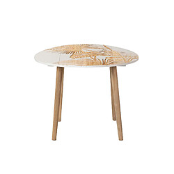 Alexandra House Living Table d'appoint en bois, 60 x 60 x 45 cm