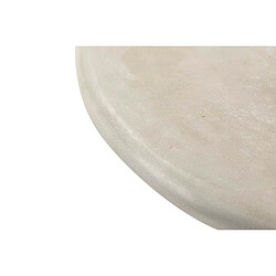 Alexandra House Living Table basse en rotin et pierre 85 x 85 x 38 cm