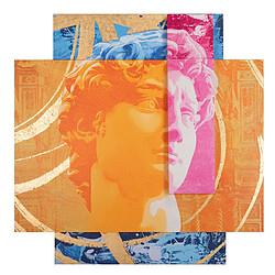 Alexandra House Living Cadre David Overlapping Multi-Frame 175X3X175 cm