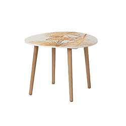 Alexandra House Living Table d'appoint en bois, 60 x 60 x 45 cm