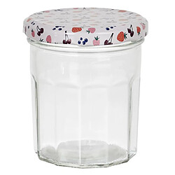 Paris Prix Pot à Confiture Imprimé Couvercle 30cl Transparent