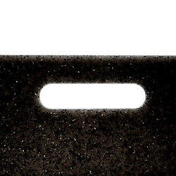 Five Simply Smart Lot de 2 Planches à Découper Effet Pierre 36cm Noir