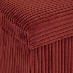 Acheter Atmosphera Pouf coffre pliant - Ambre