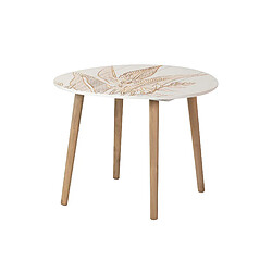 Alexandra House Living Table d'appoint en bois, 60 x 60 x 45 cm