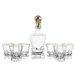 Alexandra House Living Coffret de 7 verres à whisky 820 ml