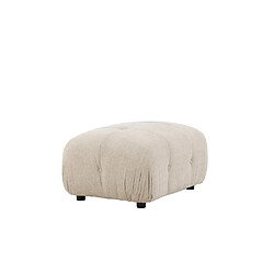 Avis Paris prix Pouf module de canapé Mika - Beige