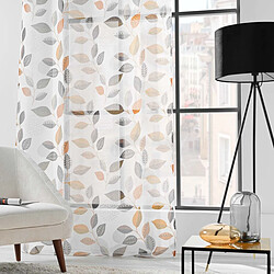 Avis Douceur D'Interieur Rideau Voilage à Œillets Vahine 140x240cm Multicolore