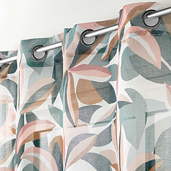 Acheter Paris Prix Rideau Voilage à Œillets Lavinia 140x280cm Multicolore
