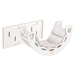 1001jouets Petit Rocker 4-en-1 + mur/toboggan beige