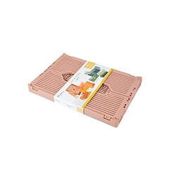 Paris prix Cagette de rangement pliable - Rose pas cher