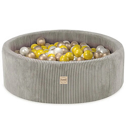 1001jouets Aire de jeux 3 éléments + piscine 90x30 + 200 balles beige