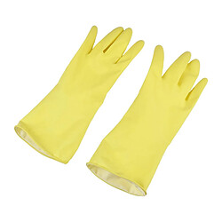 Paris Prix Paire de Gants de Ménage Latex Taille S Jaune