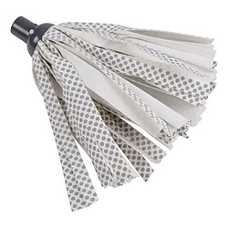 Paris Prix Tête de Balai Franges Longues Grattantes 25cm Écru