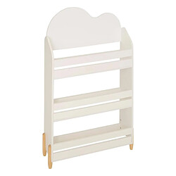 Atmosphera Bibliothèque Enfant Douceur 100cm Blanc
