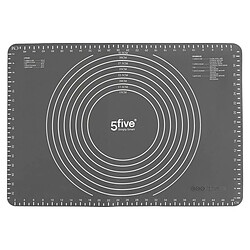 Five Simply Smart Tapis de Mesure Silicone 35x49cm Gris
