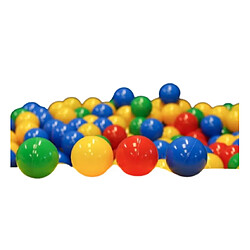 1001jouets Set 500 balles de jeu en mousse - Multicolore