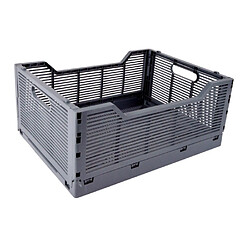 Paris prix Cagette de rangement pliable - Gris