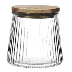 Paris Prix Bocal en Verre Design Acacia 65cl Transparent