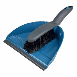 Paris Prix Pelle & Balayette Rebord Bleu Paon & Anthracite