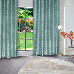 Atmosphera Rideau Occultant à Œillets Effie 140x260cm Bleu Clair