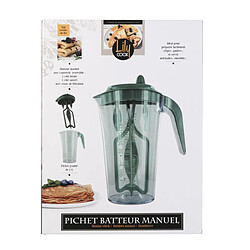 Paris Prix Batteur Manuel Gradué 2L Transparent & Vert
