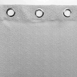 Avis Douceur D'Interieur Rideau Voilage à Œillets Castille 140x240cm Gris