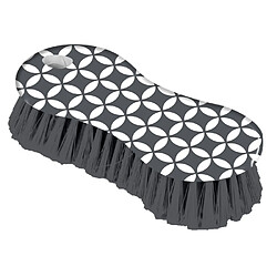 Paris Prix Brosse à Laver Geoflower 15cm Gris & Blanc