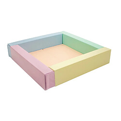 1001jouets Piscine à balles en mousse pastels clairs