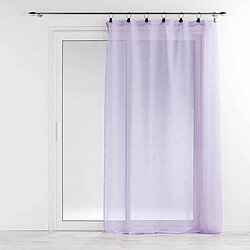 Paris Prix Rideau Voilage à Anneaux Linka 140x240cm Lilas