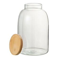 Paris Prix Bocal de Conservation en Verre Tom 3,2L Transparent