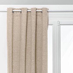 Atmosphera Rideau Occultant Isolant Soana 140x260cm Ivoire
