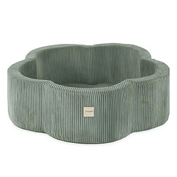 1001jouets Piscine sèche 95x30 velours côtelé vert