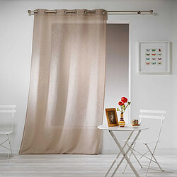 Paris Prix Rideau Voilage Haltona 140x280cm Noisette