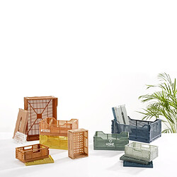 Avis Paris prix Cagette de rangement pliable - Rose