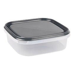 Paris Prix Boîte de Conservation Carrée Merle 1,3L Anthracite
