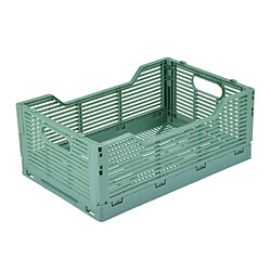 Paris prix Cagette de rangement pliable - Vert sauge