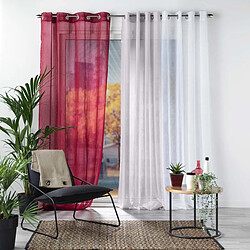 Avis Paris Prix Rideau Voilage Telma 140x240cm Blanc