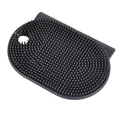 Paris Prix Brosse Multifonction Silicone Plate 12cm Anthracite