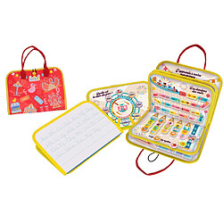 1001jouets Jeu d'éveil Pochette 7 activités - Rouge