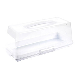 Paris Prix Boîte à Cake Plastique 36cm Transparent