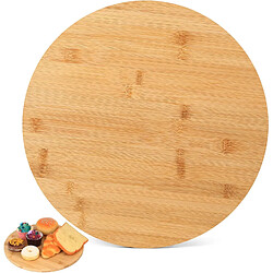 Vendos85 Plateau Rotatif en Bambou 360° – 30x30 cm